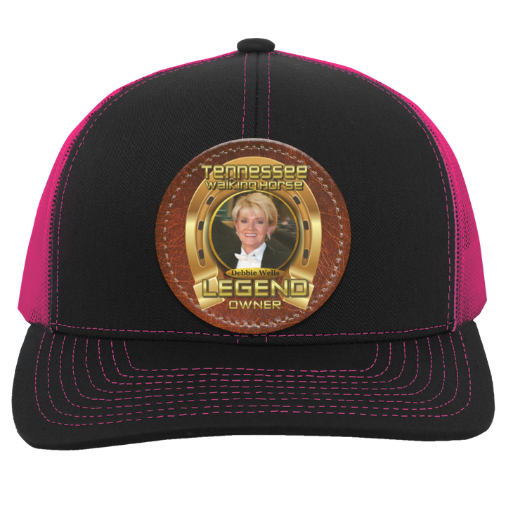 DEBBIE WELLS (TWH LEGENDS) HAT 104C Trucker Snap Back - Patch
