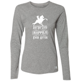 HAPPILY EVER AFTER (TWH Performance) wht 64LTTX Ladies’ Essential Dri-Power Long Sleeve Tee