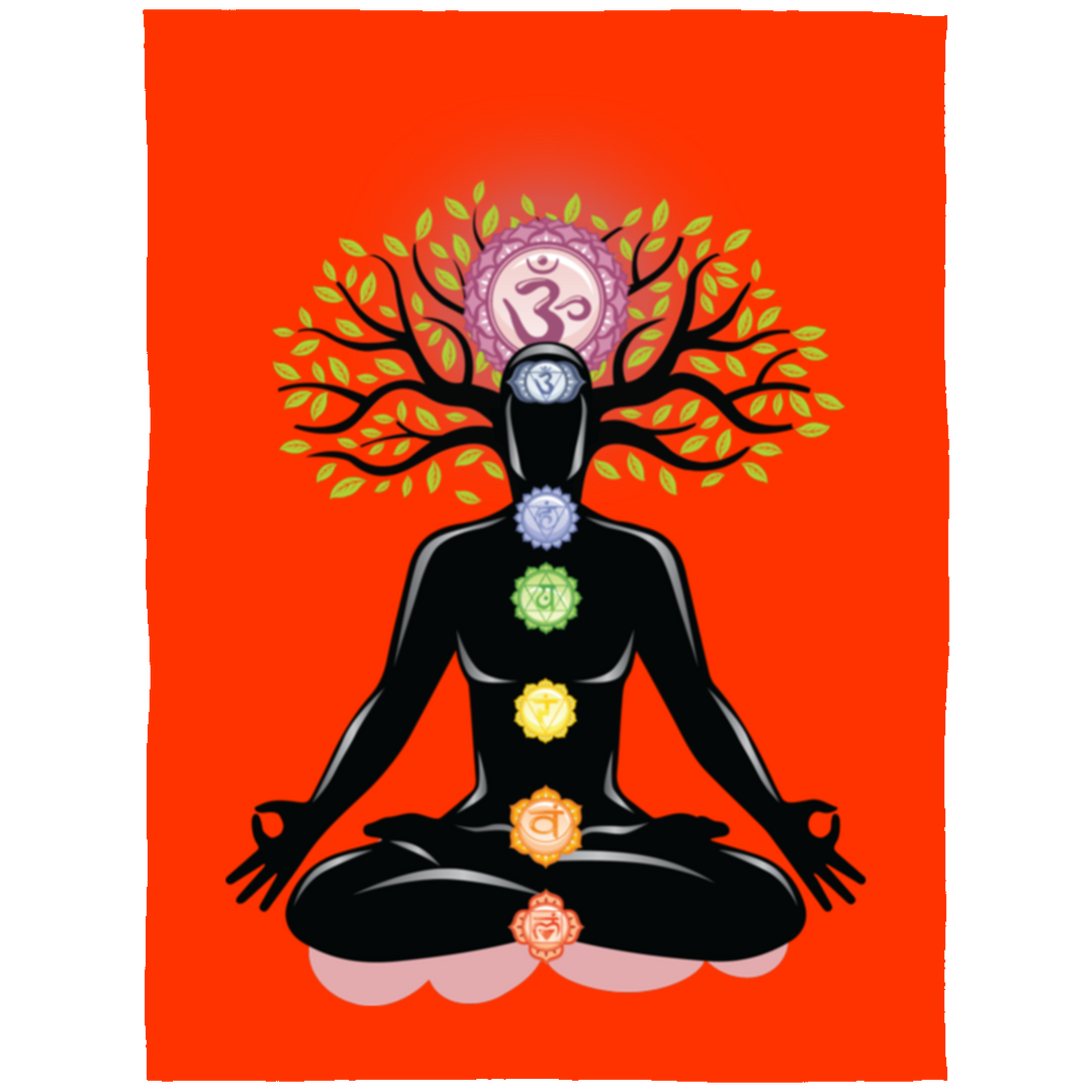 CHAKRAS PLUSH BLANKET (12 STYLES AND SIZES)