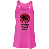 TENNESSEE WALKING HORSE PERFORMANCE JAPANESE ART DRINK WEAR B8800 Flowy Racerback Tank