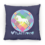 #TWHstrong 3 (Pleasure) ZP14 Small Square Pillow