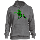 Tennessee Walking Horse Performance Green Plaid Mens/Womens Pullover Hoodie