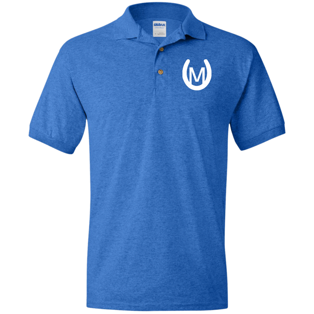 MANES RANCH (white) G880 Jersey Polo Shirt