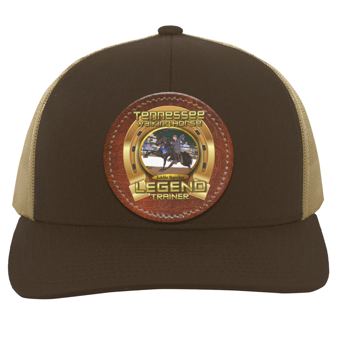 EDDIE BARCLAY (TWH LEGENDS) HAT 104C Trucker Snap Back - Patch
