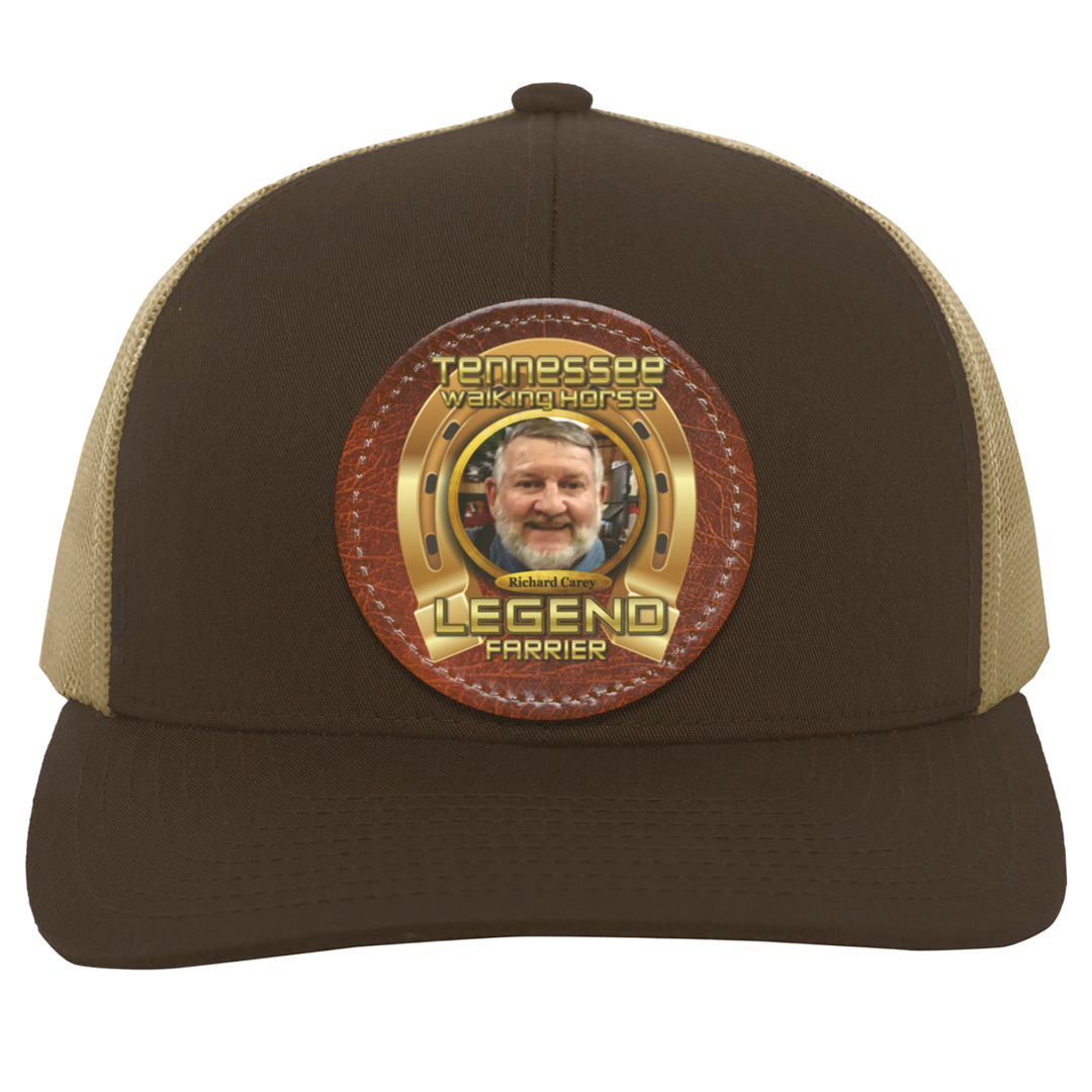 RICHARD CAREY (TWH LEGENDS) HAT 104C Trucker Snap Back - Patch