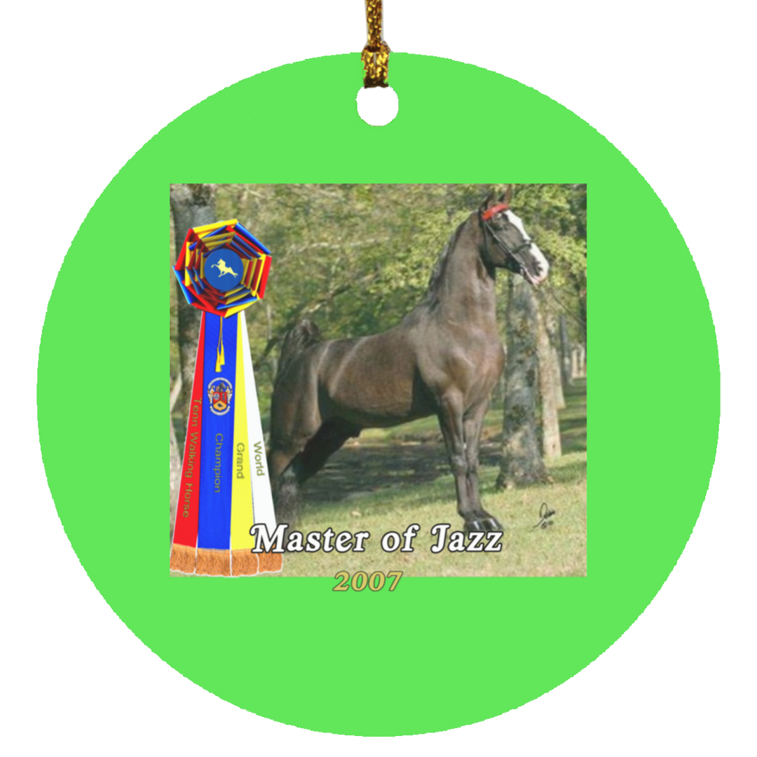 WGC MASTER OF JAZZ SUBORNC Circle Ornament