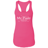 MY PONY NASHVILLE NL1533 Ladies Ideal Racerback Tank