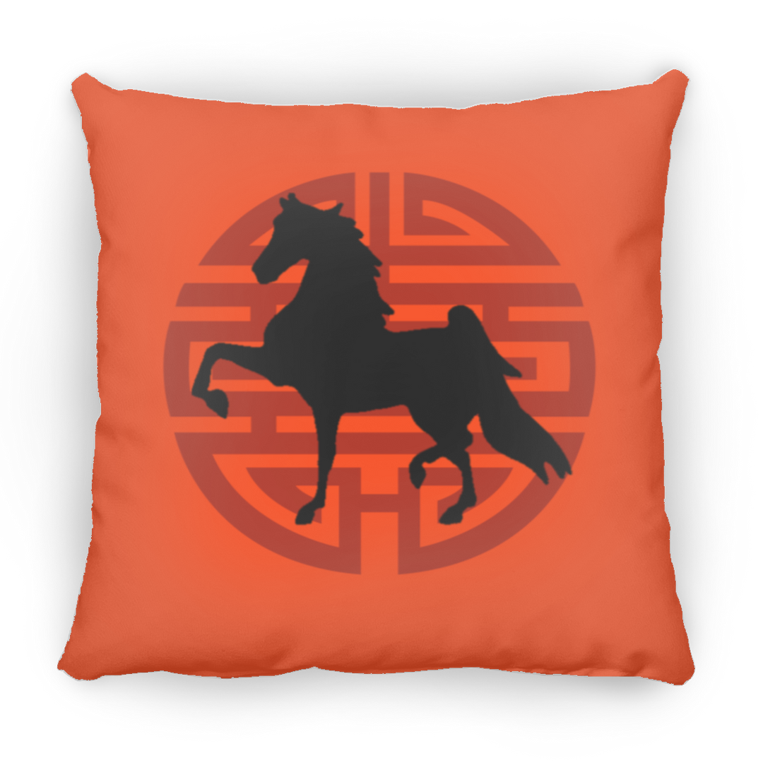 SADDLEBRED JAPANESE ART PILLOWS THREE SIZES