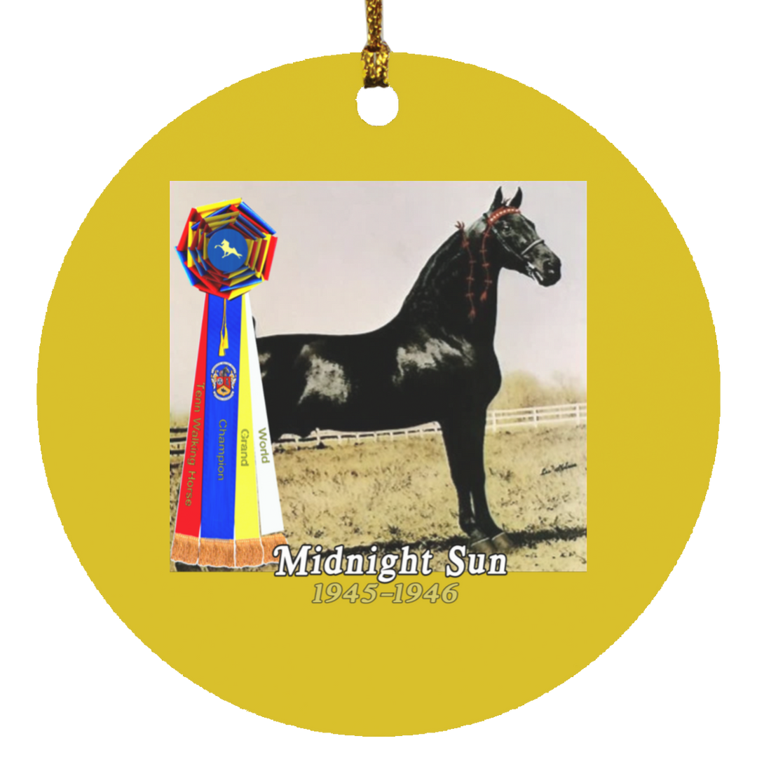 WGC MIDNIGHT SUN SUBORNC Circle Ornament