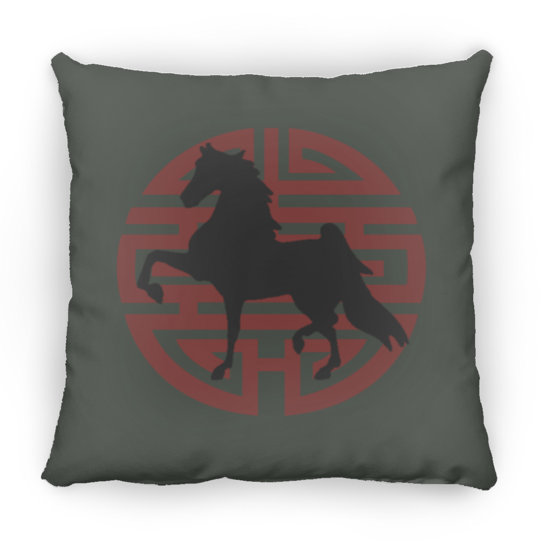 SADDLEBRED JAPANESE ART PILLOWS THREE SIZES