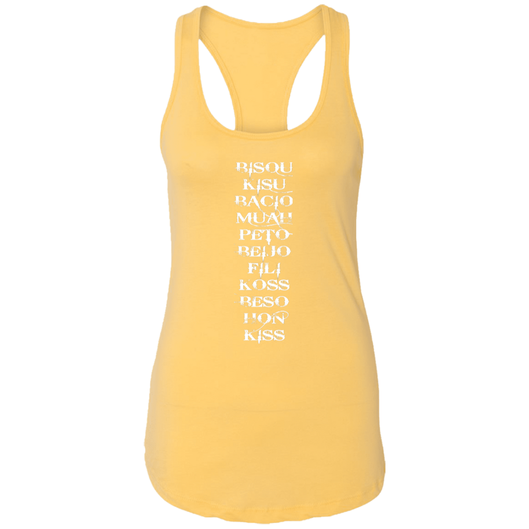 OLD983INWHITE NL1533 Ladies Ideal Racerback Tank
