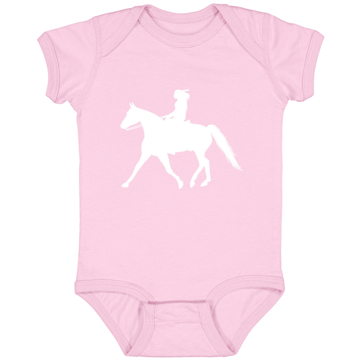 Missouri Fox Trotter LADY FINAL ART WHITE 4424 Infant Fine Jersey Bodysuit