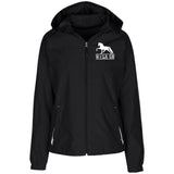 Walk On TWH Pleasure LST76 Ladies' Jersey-Lined Hooded Windbreaker