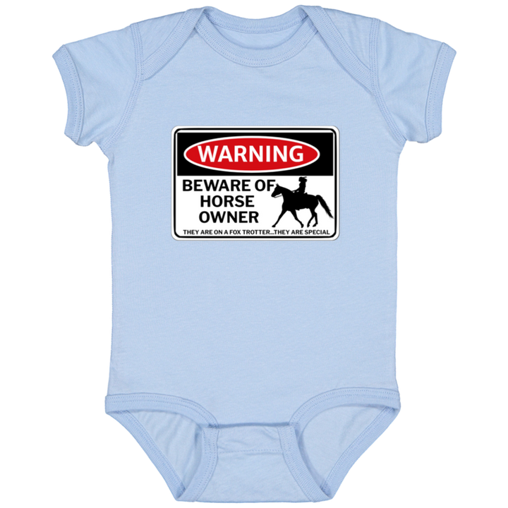 BEWARE OF MISSOURI FOXTORTTER OWNER 4424 Infant Fine Jersey Bodysuit