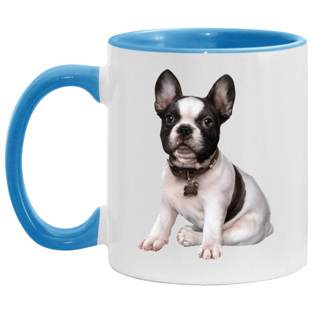 FRENCHIE PUPPY (5) AM11OZ 11 oz. Accent Mug