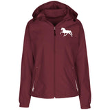 Tennessee Walking Horse (Pleasure) - Copy LST76 Ladies' Jersey-Lined Hooded Windbreaker