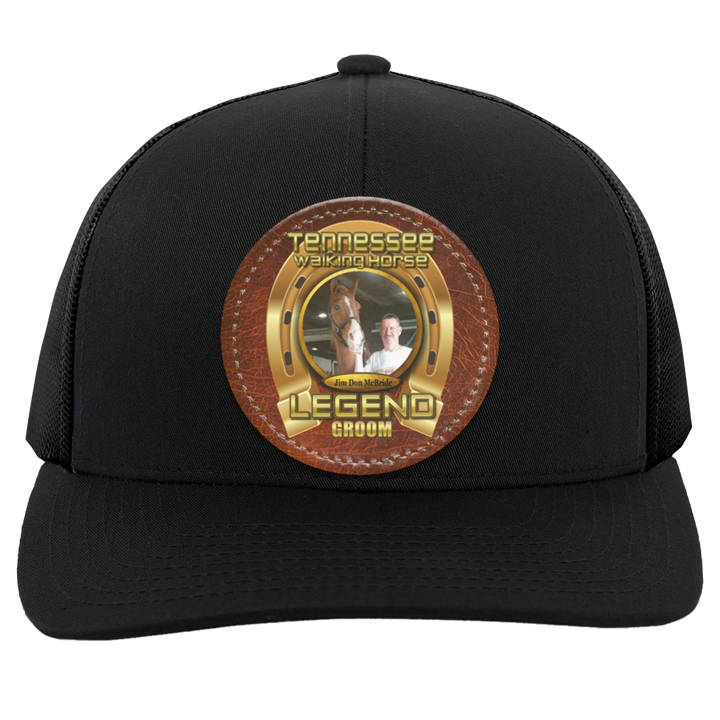 JIM DON MCBRIDE (TWH LEGENDS) HAT 104C Trucker Snap Back - Patch
