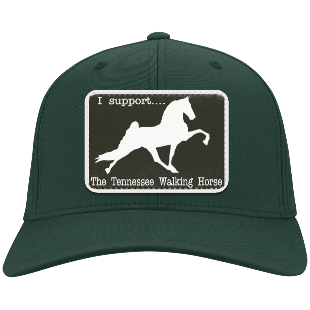 I SUPPORT THE TWH -RECTANGLE CP80 Twill Cap - Patch