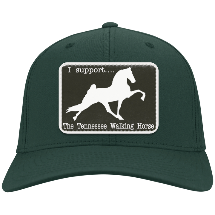 I SUPPORT THE TWH -RECTANGLE CP80 Twill Cap - Patch