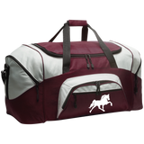 TENNESSEE WALKING HORSE DESIGN 3 JMD (WHITE) BG99 Colorblock Sport Duffel