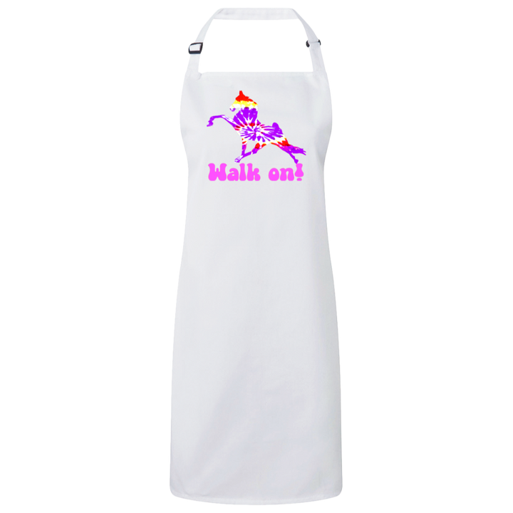 TIE DYE WALK ON RP150 Sustainable Unisex Bib Apron