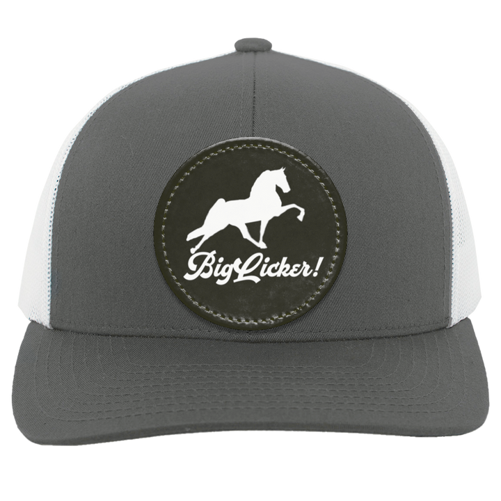 BIG LICKER PATCH HATTRUCKER HAT ( THREE SHAPES-12 COLORS AND STYLES)