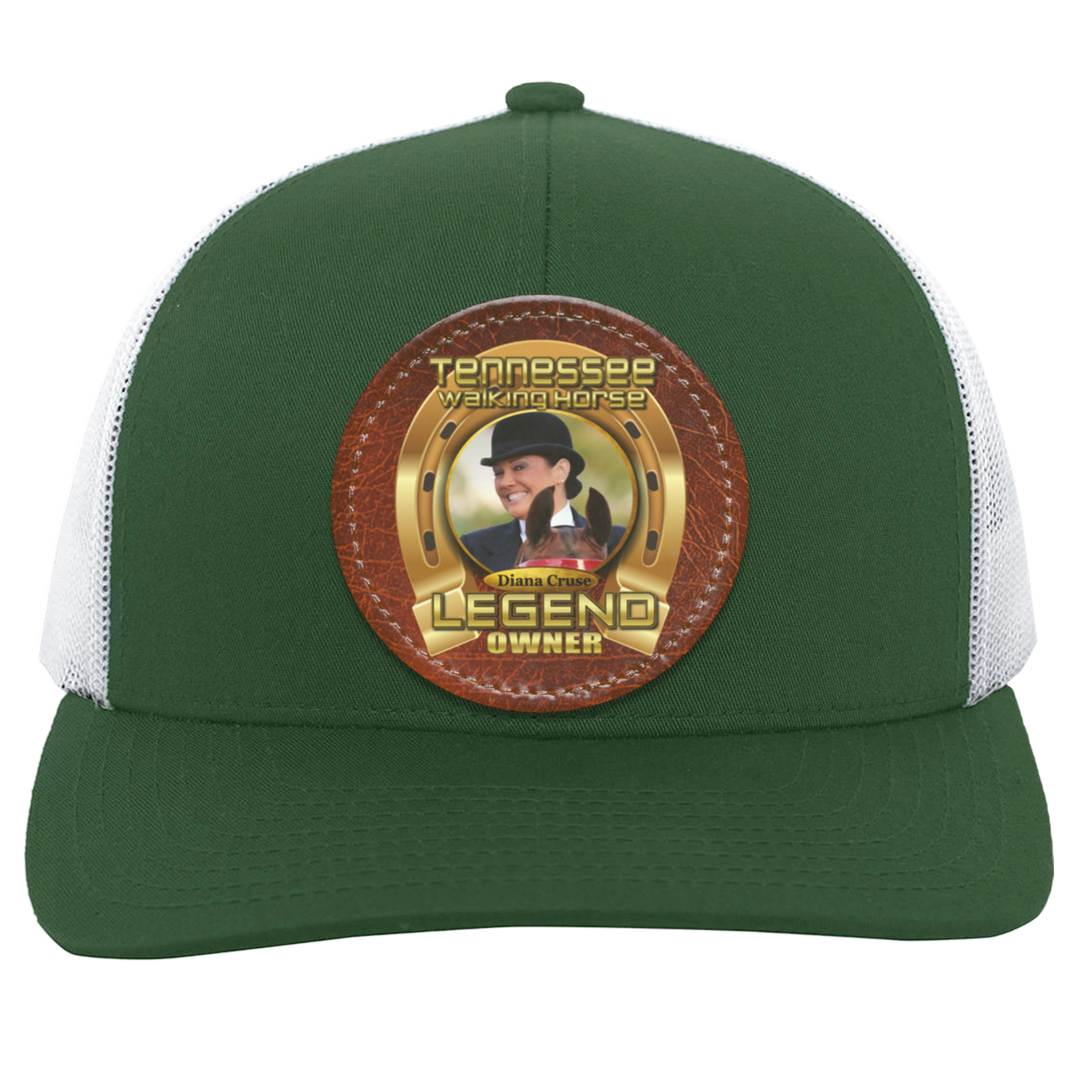 DIANA CRUSE (TWH LEGENDS) HAT 104C Trucker Snap Back - Patch