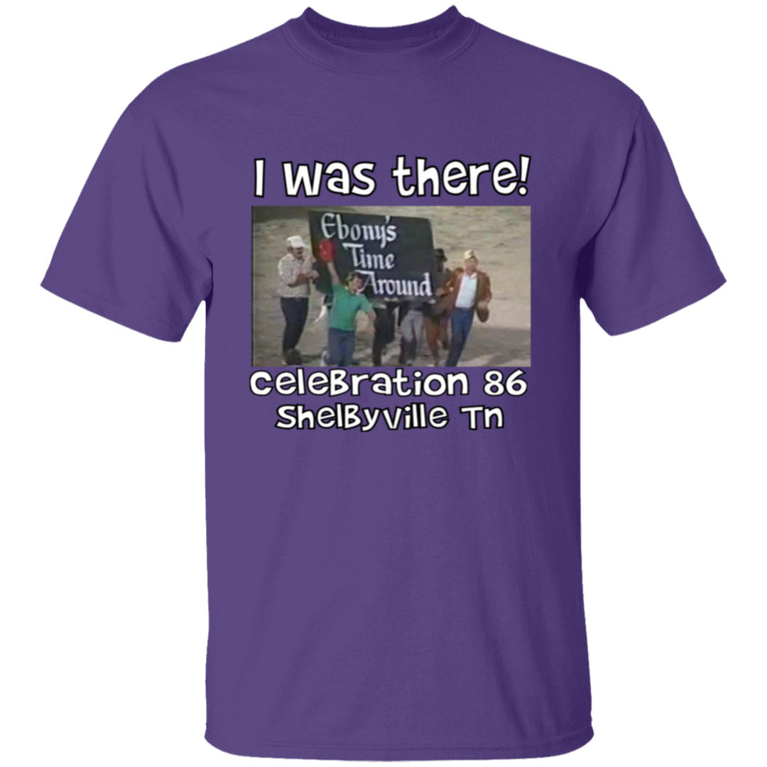 I WAS THERE CELEBRATION 86 G500 5.3 oz. T-Shirt