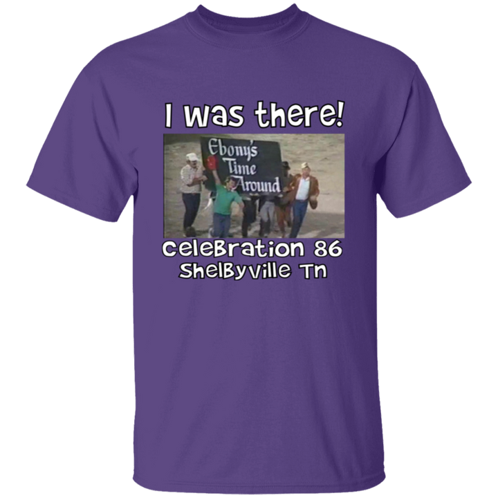 I WAS THERE CELEBRATION 86 G500 5.3 oz. T-Shirt