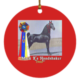 WGC MACK K'S HANDSHAKER SUBORNC Circle Ornament