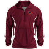 Rebel on the Rail Tennessee Walking Horse Pleasure JST63 Unisex Colorblock Raglan Anorak