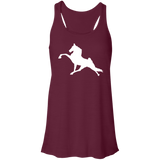 Tennessee Walking Horse Performance (WHITE) B8800 Flowy Racerback Tank