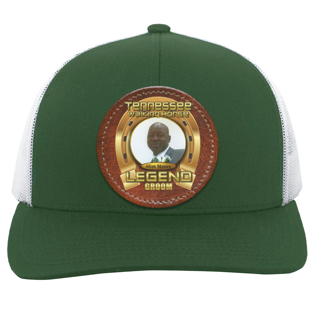 SLIM MOORE (TWH LEGENDS)HAT 104C Trucker Snap Back - Patch