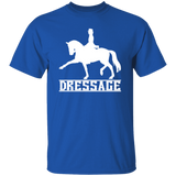 Dressage style 1(WHITE) 4HORSE G500 5.3 oz. T-Shirt