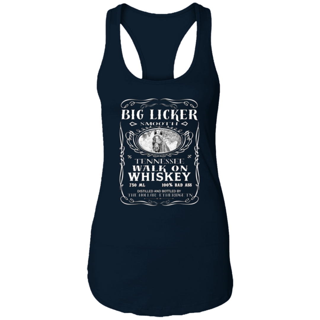 BIG LICKER SMOOTH NL1533 Ladies Ideal Racerback Tank