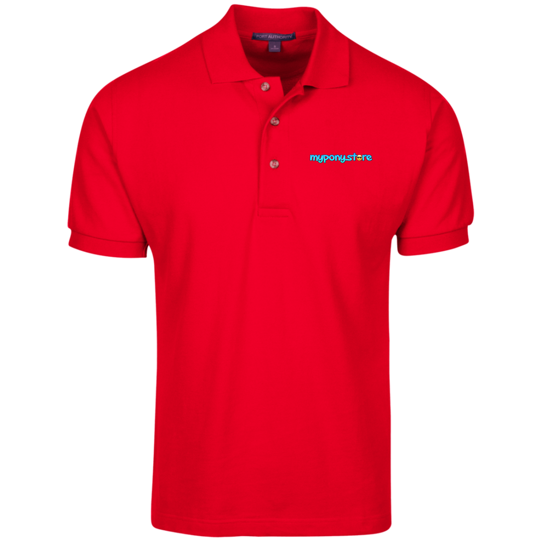 MY PONY STORE K420 Cotton Pique Knit Polo