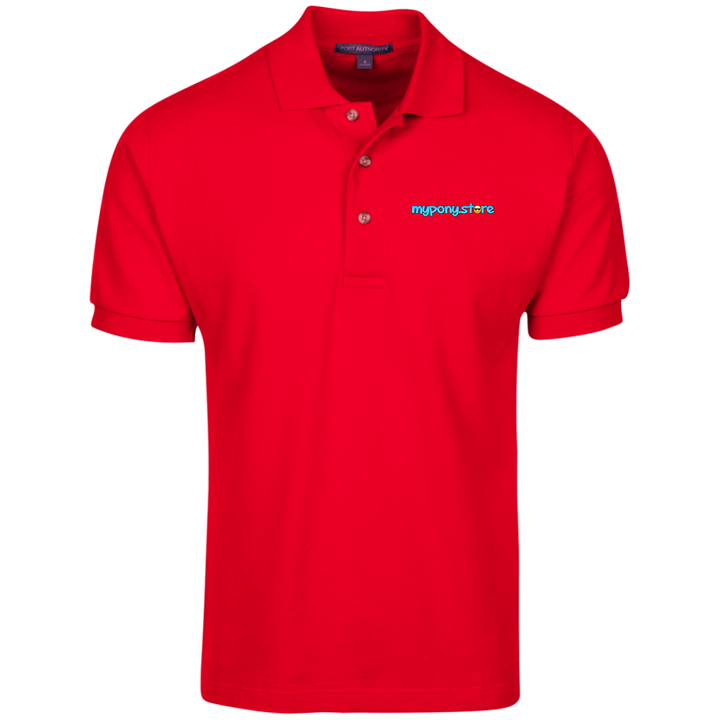 MY PONY STORE K420 Cotton Pique Knit Polo