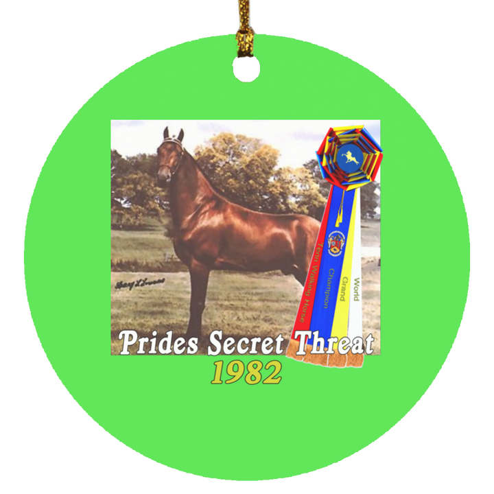 WGC PRIDES SECRET THREAT SUBORNC Circle Ornament