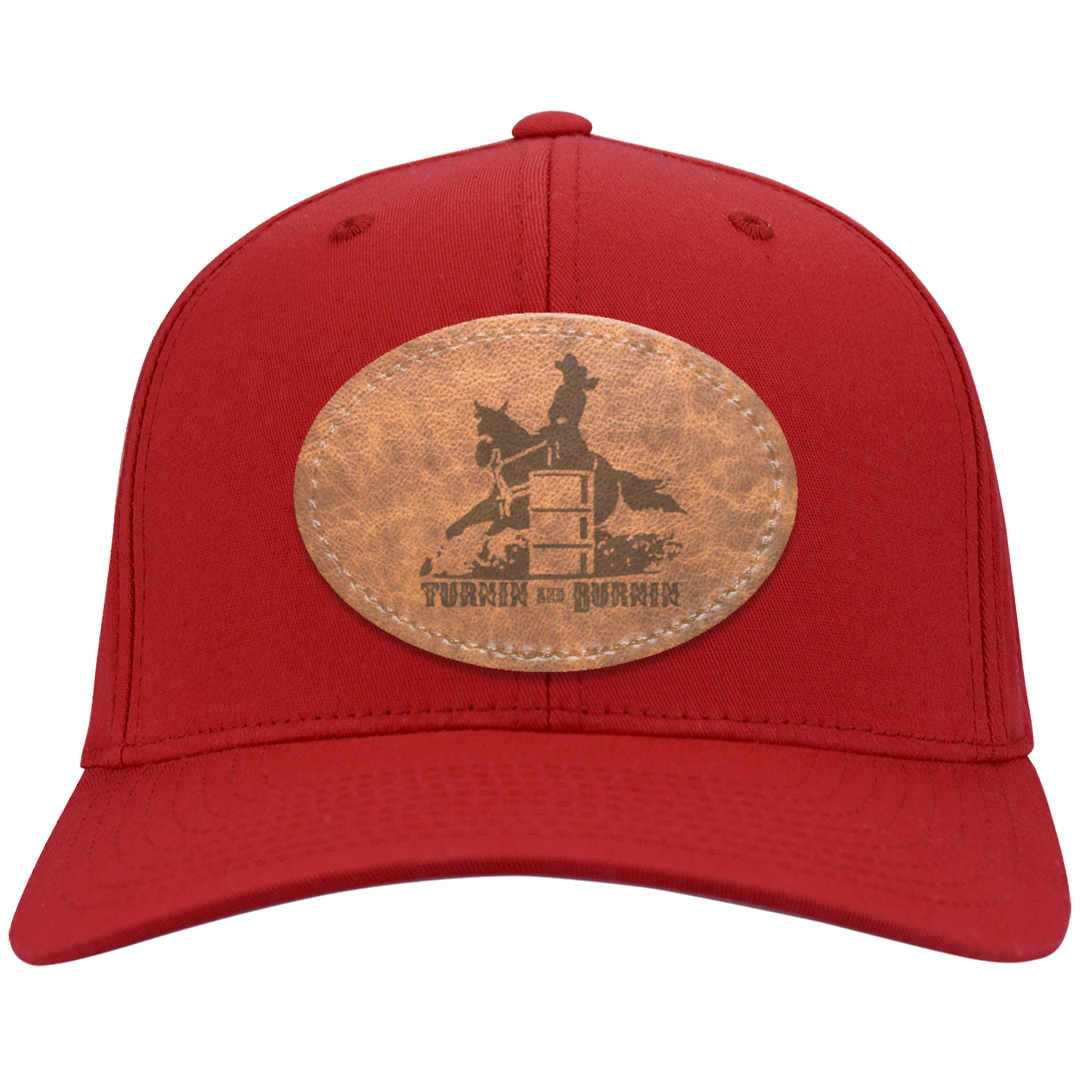 TURNIN AND BURNIN ON LEATHER CP80 Twill Cap - Patch