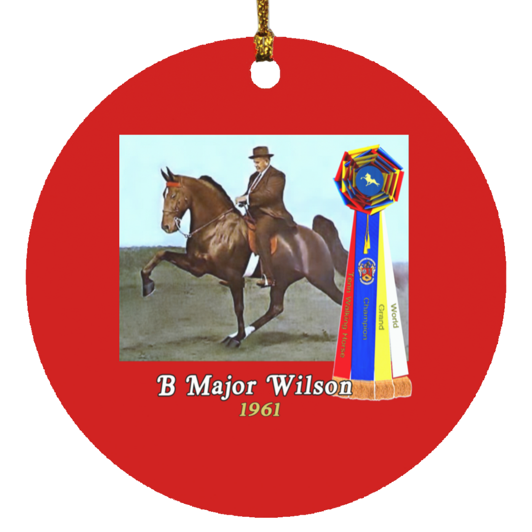 WGC B MAJOR WILSON SUBORNC Circle Ornament
