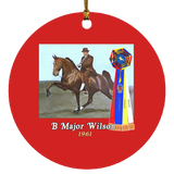 WGC B MAJOR WILSON SUBORNC Circle Ornament