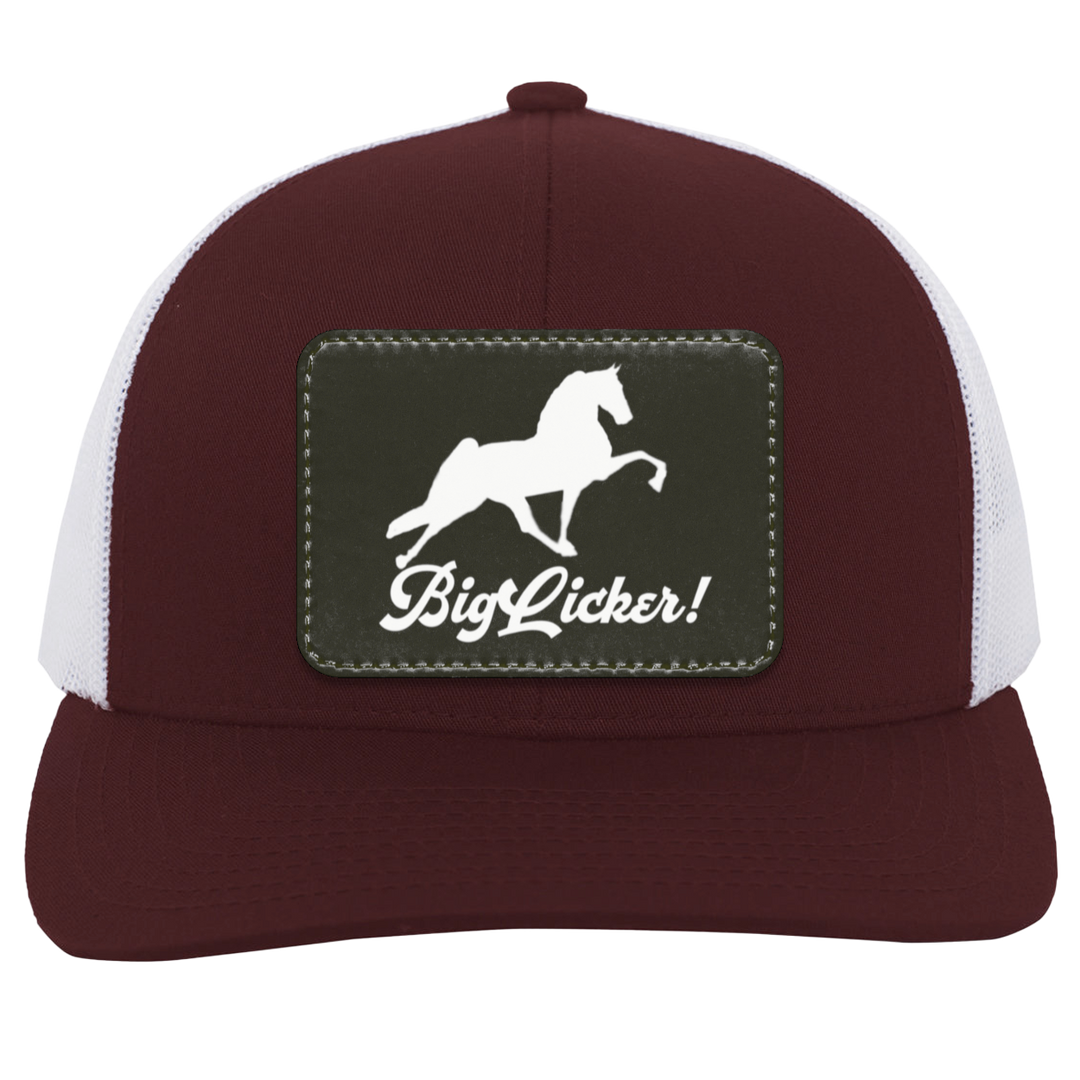 BIG LICKER OVAL 104C Trucker Snap Back - Patch