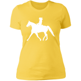 Missouri Fox Trotter LADY FINAL ART WHITE NL3900 Ladies' Boyfriend T-Shirt