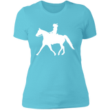 Missouri Fox Trotter LADY FINAL ART WHITE NL3900 Ladies' Boyfriend T-Shirt