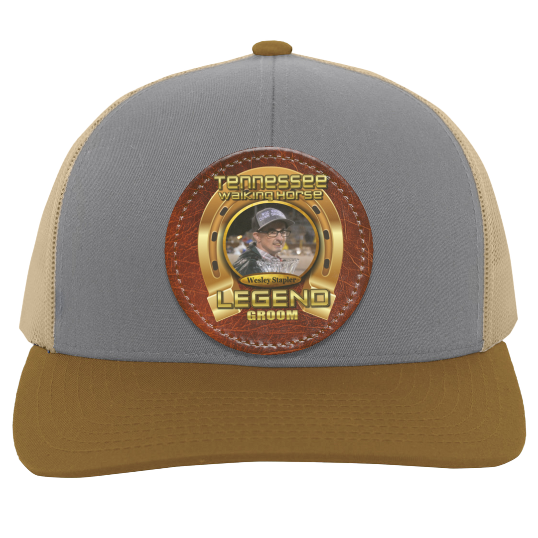 WESLEY STAPLER (TWH LEGENDS) HAT 104C Trucker Snap Back - Patch