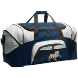 TENNESSEE WALKING HORSE DESIGN 3 JMD (BURBURY) BG99 Colorblock Sport Duffel