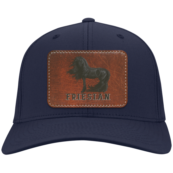 FRIESIAN ON LEATHER CP80 Twill Cap - Patch