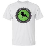 TWH PERFORMANCE LIME GREEN BLACK LACE G500 5.3 oz. T-Shirt