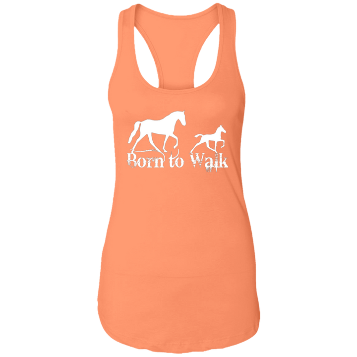 BORN TO WALK NL1533 Ladies Ideal Racerback Tank