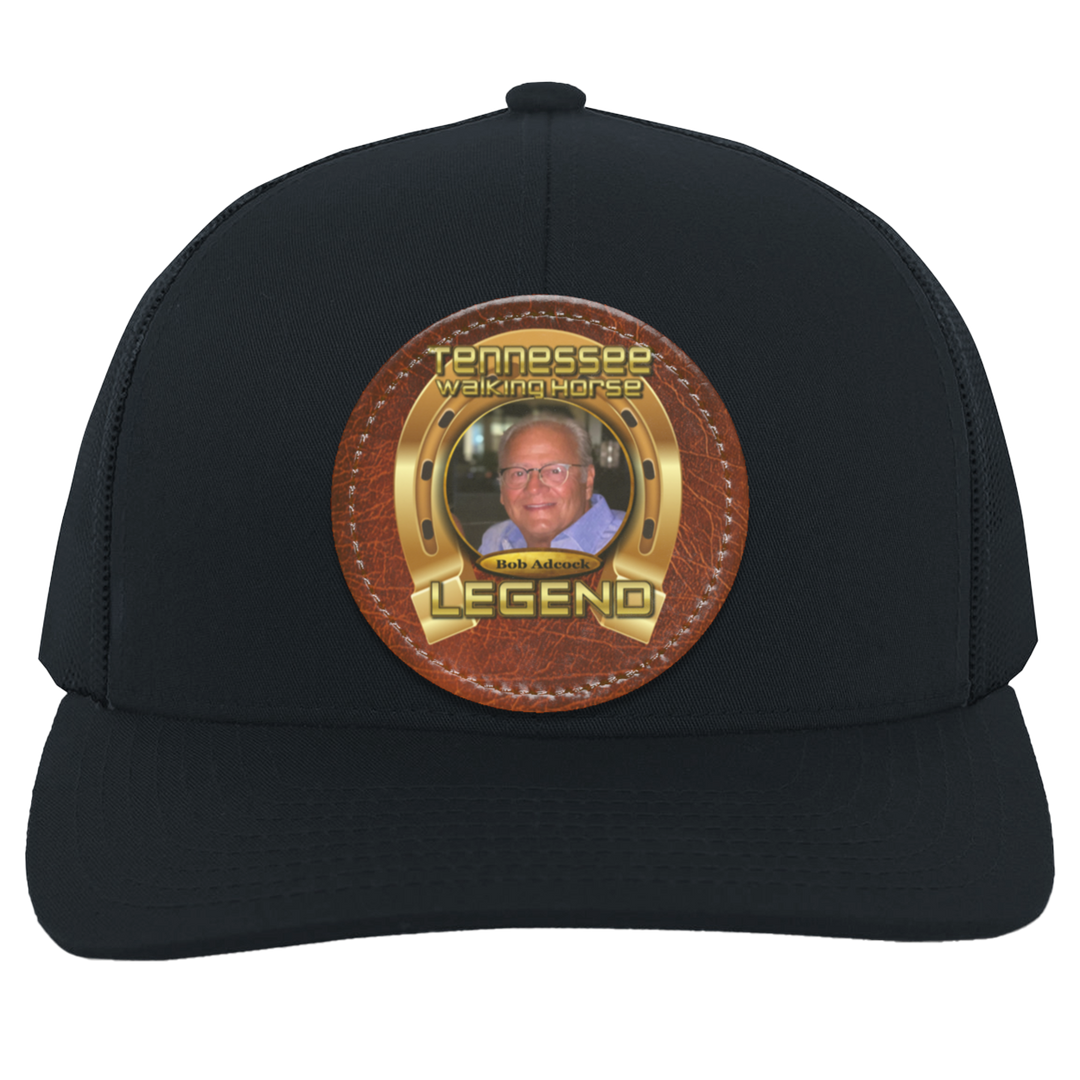 BOB ADCOCK (TWH LEGENDS) HAT 104C Trucker Snap Back - Patch